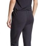 Alala Bondi Black Jumpsuit Stretch Tie Sleeveless Mesh Small S Photo 1