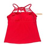 Gibson Latimer Gibson Latimer Women's Red Strappy Tankini Top Size M Photo 0