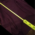 Lucky Brand  Wine Cranberry Open Front Cardigan Sz S Photo 5