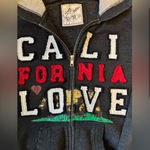 Love me by reflex Reflex gray “California Love” zip up hoodie Photo 2