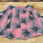 A New Day A‎ new Day Tropical Pink Pleated  Mini Skirt Photo 0