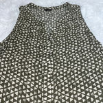 Denver Hayes Sleeveless Blouse Sz Xl Green Photo 1