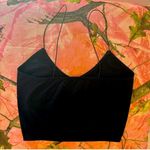 Free People intimately black seamless skinny strappy camisole tank top Photo 6