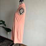 Spartina 449  Selena Sleeveless Coral Half Zip Embroidered Dress Size Small Photo 6