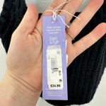 Florence by Mills XOXO Black Knit Crop Top Sleeveless Sweater Tank Large NWT Photo 1