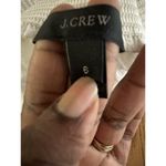 J.Crew  Dress Short Sleeve Smocked Neckline Cotton Dress Size 6 Has Light Stain Photo 4