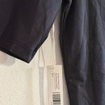 Everlane  The Short-Sleeve Crew Neck Bodysuit in Black, Size Small Photo 4