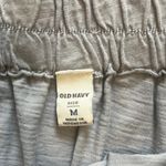 Old Navy Light Gray Knit Cotton Mini Skirt Belted Lightweight Womens Size Medium Photo 4