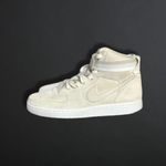 Nike High Top Sneakers Genuine Suede Leather Cream M 8 W 9.5 NWOT Photo 2