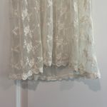 Sundance  Women's White Lace Shortsleeve Shirt Shear‎ Size Small Photo 7