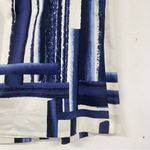 Etcetera  Blue & White Abstract Print Mini Skirt 16 NWOT Photo 1