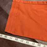 Studio Blue  Rust Orange Cropped Pants Womens‎ 28 Cotton Stretch Utility Trousers Photo 9
