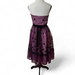 Betsey Johnson Y2K VINTAGE PUPLE/PLUM BLACK LACE WHIMSYGOTH PARTY DRESS S/XS Photo 5