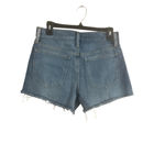 J.Crew Blue Relaxed Frayed Hem Jean Shorts Women's Size 25 Photo 12