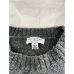 Current Air Striped Tunic Sweater Gray Black Long Sleeve Pullover XS Photo 1