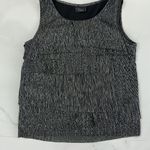 Dress Barn Collection  Women's Black/Sparkle Blouse Sleeveless Size 14w Photo 1