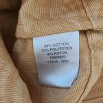 Christopher & Banks Yellow Jaquard Cotton Blend Blazer Size Small Photo 6