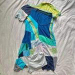 Notre Dame patchwork embroidered dress Green Size M Photo 1