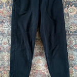 Tan Lines by Sivan Ayla Small Black High Waist Jogger Sweat Pants Photo 0