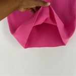 ANIMALE Pink Ribbed Stretch Knit Sleeveless Mock Neck Top Size M Size M Photo 3