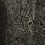 Delicates  Black Velvet Paisley Tank Top Large Photo 2
