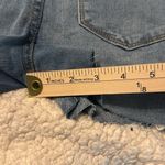 Juicy Couture  Denim Jeans Shorts Distressed Front Size 6 NWT Photo 3