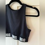 UGG  Women’s Wilmina NWOT Black Logo‎ Bralette Size Small Photo 8