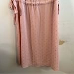 Juicy Couture Dress Peach-Pink w/ Gold Cinched Sleeveless Halter Dress Sz L EUC Photo 8