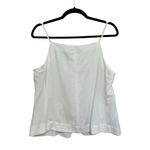Loft NWT Linen Blend Strappy Vest Top in White - Size M Photo 2