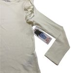 Celebrity Pink NWT  White Ruffle Shoulder Cable Knit Top – Feminine, Soft Girl Photo 9