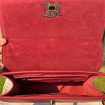 Badgley Mischka  Wine Gun Metal Studded Satchel Handbag w/ Crossbody NWT Photo 7