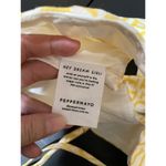 Peppermayo YELLOW AND WHITE MEADOW LOGO Bustier Top Size 2 Photo 8