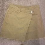 Le lis GUC Women’s Crossover Corduroy Mini Skirt in Tan Size M Photo 6