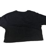 Harry Potter  Women's Cropped Top The Deathly Hallows Wizarding World Black Sz S Photo 1