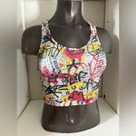 Source Unknown Graffiti sports bra, multi-color, woman’s size med Photo 6