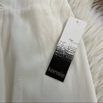 Kensie  white Ivory Lace Cut Out Back Dress Photo 4