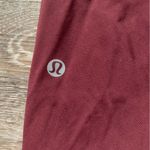 Lululemon  Burgundy High-Waisted Leggings 4 Photo 5
