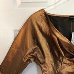 Opening Ceremony Callipygian  Copper Tie Bust Button Down Photo 5