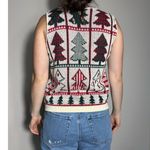 Cabin creek Vintage  Christmas Vest Size Medium Petite Photo 3
