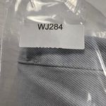 ZARA  Wide Leg Straight Fit Crop Raw Hem Jeans Button Fly Light Wash Size 2 Photo 9