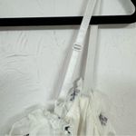 City Chic  White Floral Eyelet Tank Top Women XL Romantic Ruffle Adjustable Strap Photo 7