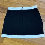 Lulus Mini Skirt Womens Size Large Colorblock Black White Party Summer Short Photo 1