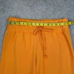 Free People Beach Cropped Wide Leg Terry Pants Orange S Photo 4