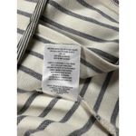 Anthropologie Blazer Womens XS White Blue Striped Single Button Jacket Classic Photo 5