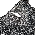 Hollister  Black and White Floral Mini Dress Photo 3