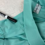 Vintage Jennifer Gee Belted Dress Womens‎ L Seafoam Green Ruffled A Photo 12