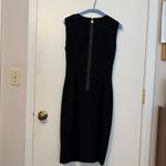 Calvin Klein Black Belted Midi Dress Photo 3