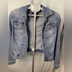 The Limited  Blue Jean Jacket‎ Classic Denim Style Size small Photo 1