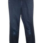 Athleta Womens Navy Blue Denim Dark Wash 5-Pocket Design Skinny Jeans Size 4 Photo 0