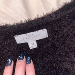 Fuzzy black sweater Size M Photo 1